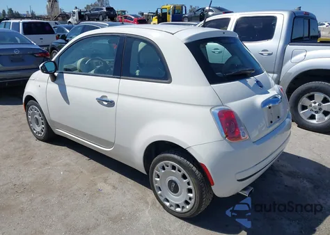 2014 Fiat 500 Pop from USA, damaged, VIN 3C3CFFAR2ET291742